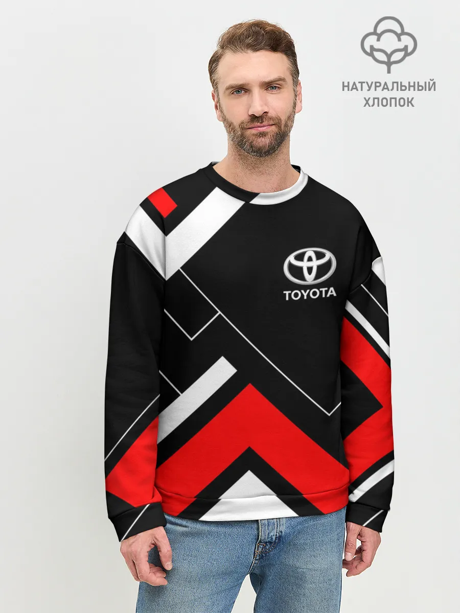 Мужской свитшот базовый / Toyota