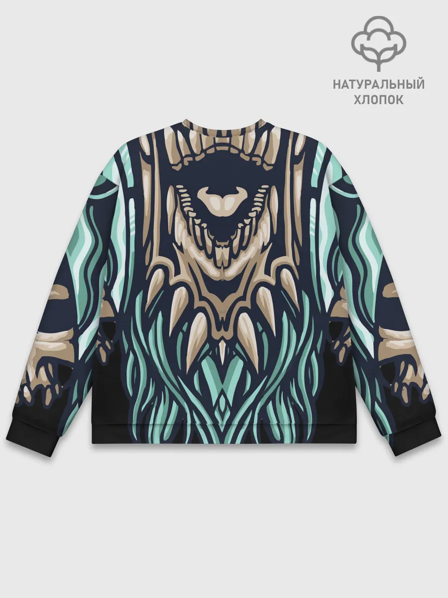 Мужской свитшот базовый / Древний зомби