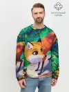 Мужской свитшот базовый / Лисичка