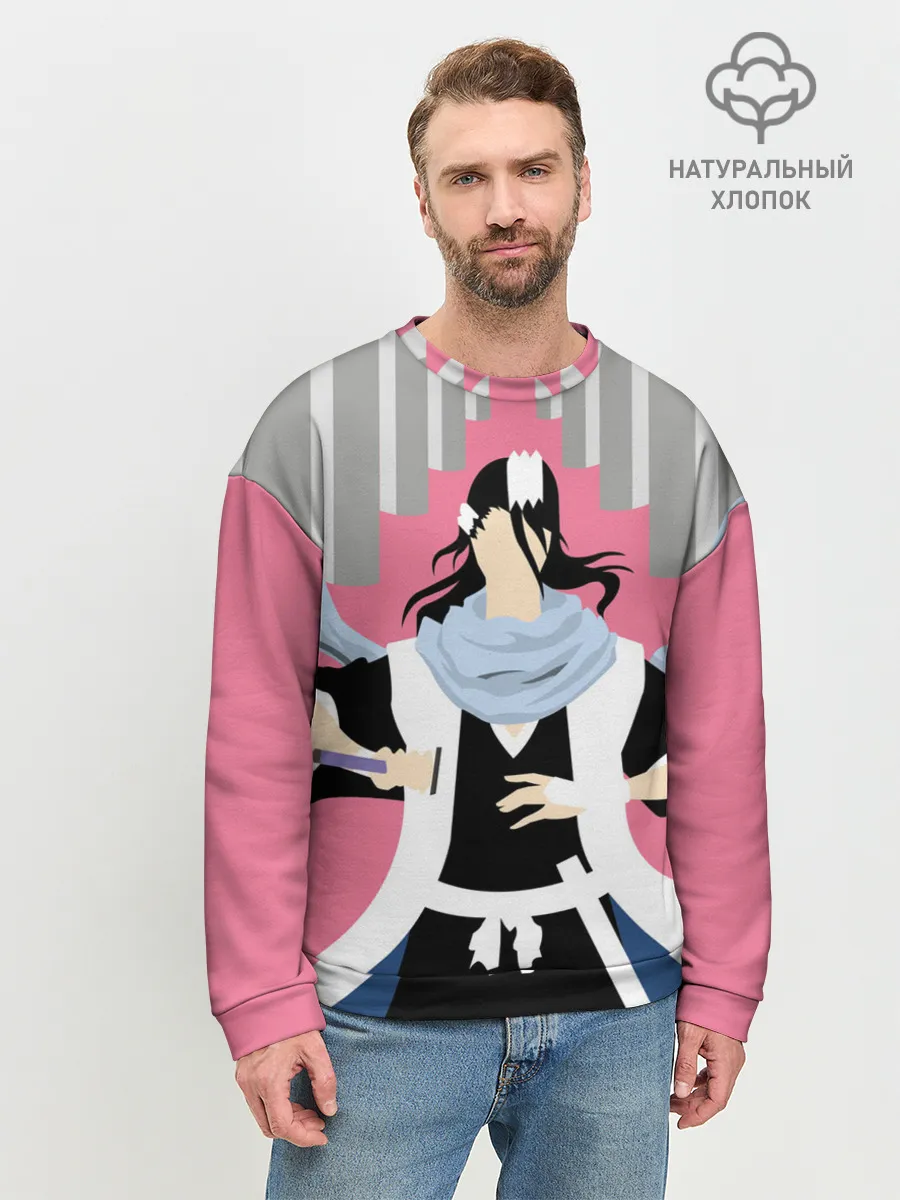 Мужской свитшот базовый / Бякуя Кучики