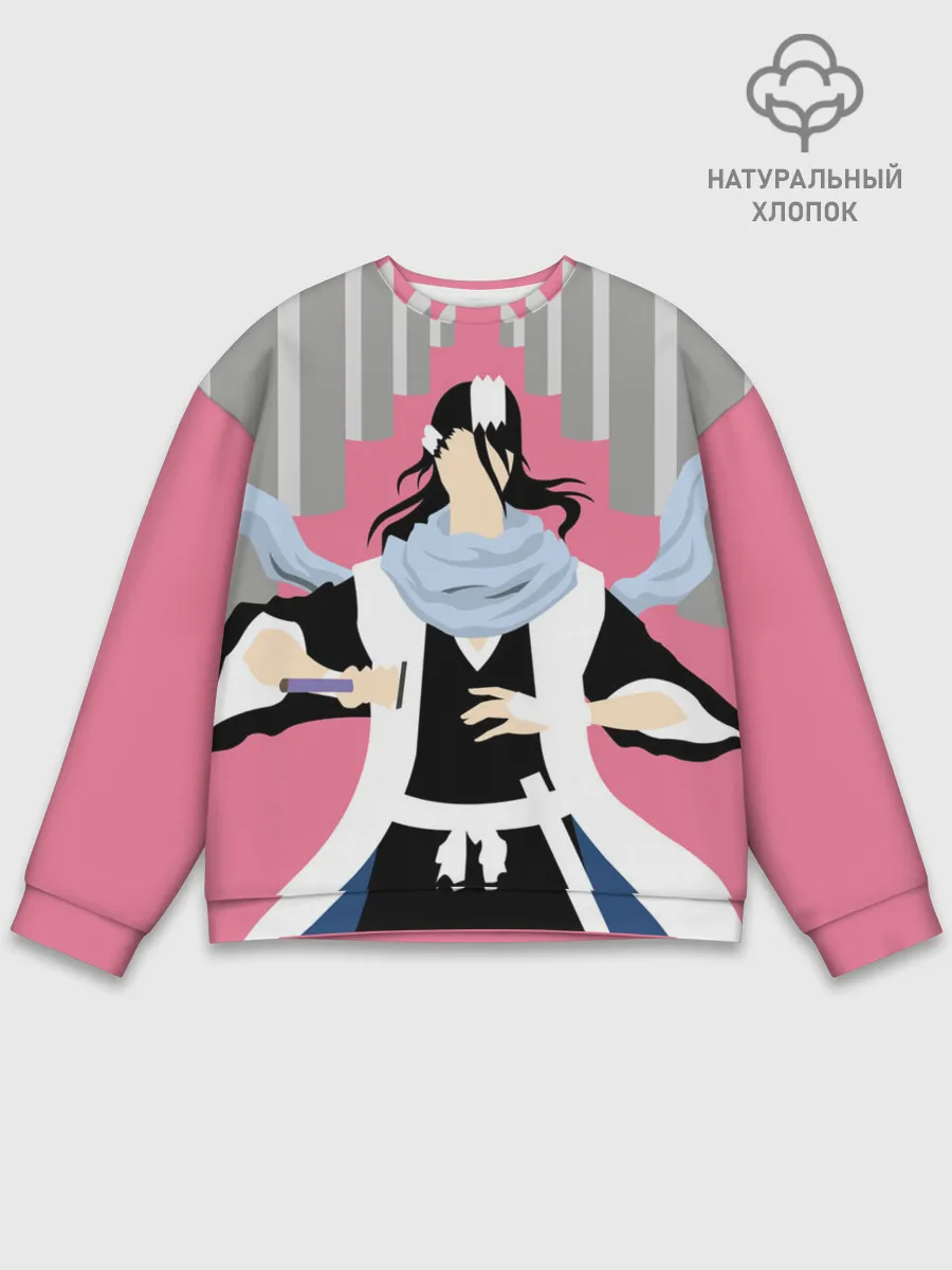 Мужской свитшот базовый / Бякуя Кучики