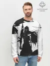 Мужской свитшот базовый / Bleach black & white