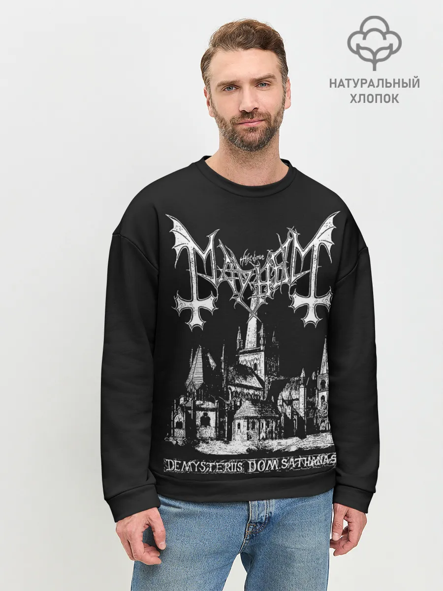 Мужской свитшот базовый / Mayhem