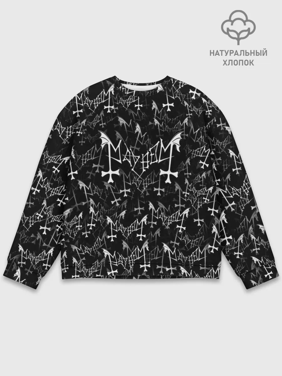 Мужской свитшот базовый / Mayhem