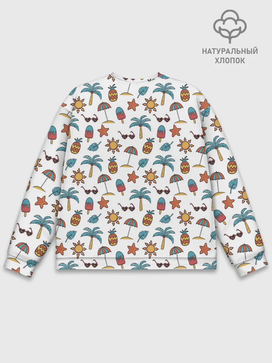 Мужской свитшот базовый / Летний паттерн