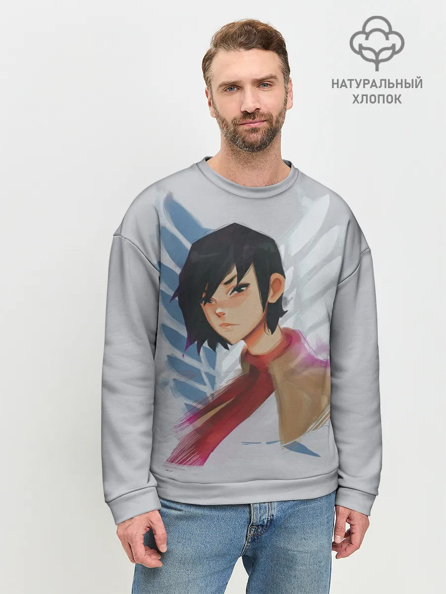 Logo and Mikasa