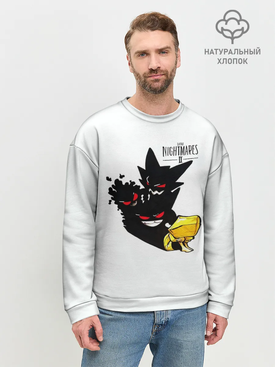 Мужской свитшот базовый / Little Nightmares 2 тень