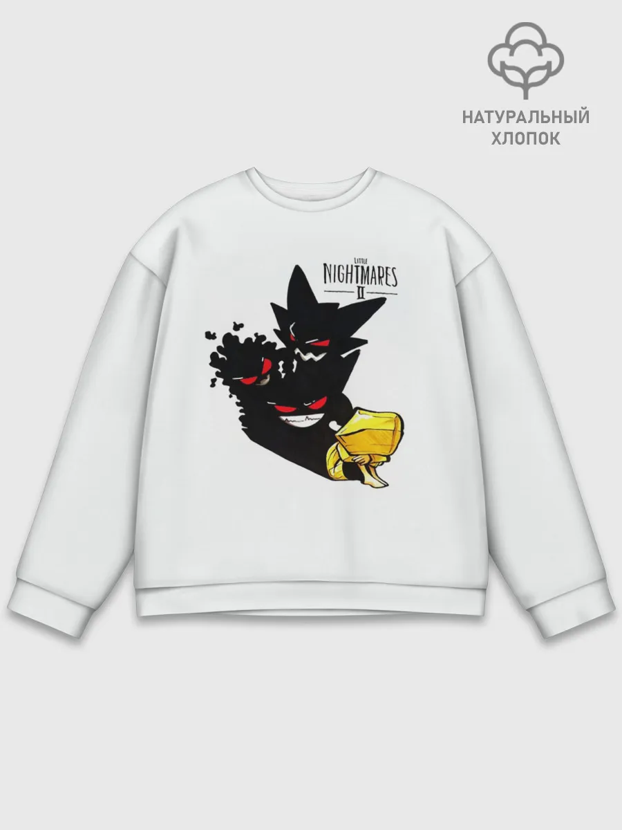 Мужской свитшот базовый / Little Nightmares 2 тень