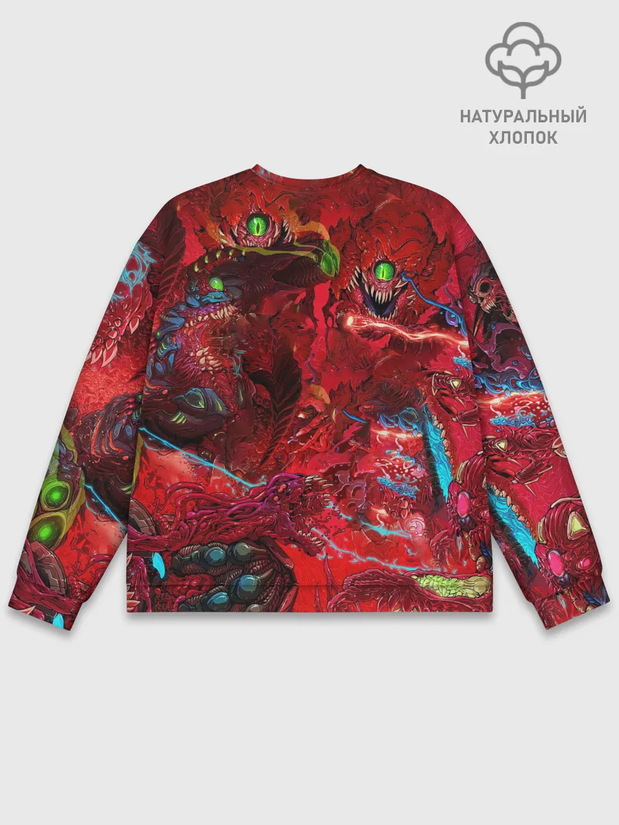 Мужской свитшот базовый / Doom | Палач Рока