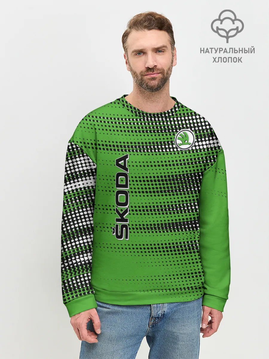 Мужской свитшот базовый / SKODA