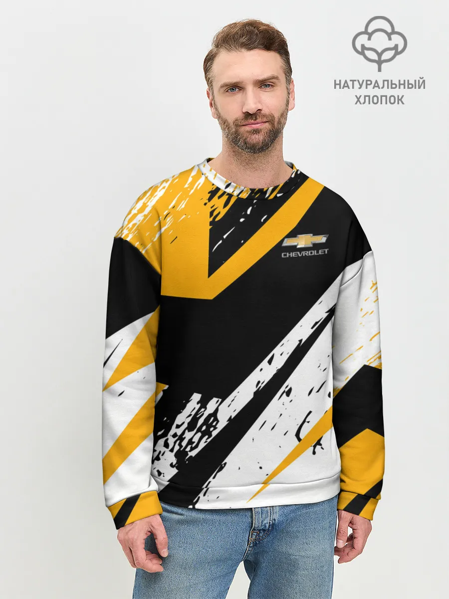 Мужской свитшот базовый / Chevrolet