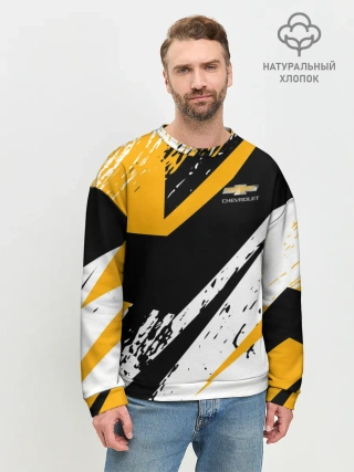 Мужской свитшот базовый / Chevrolet