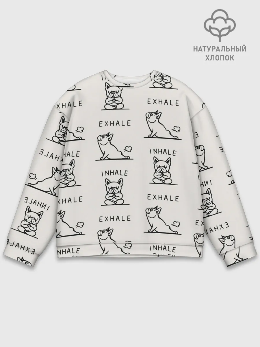 Мужской свитшот базовый / INHALE
