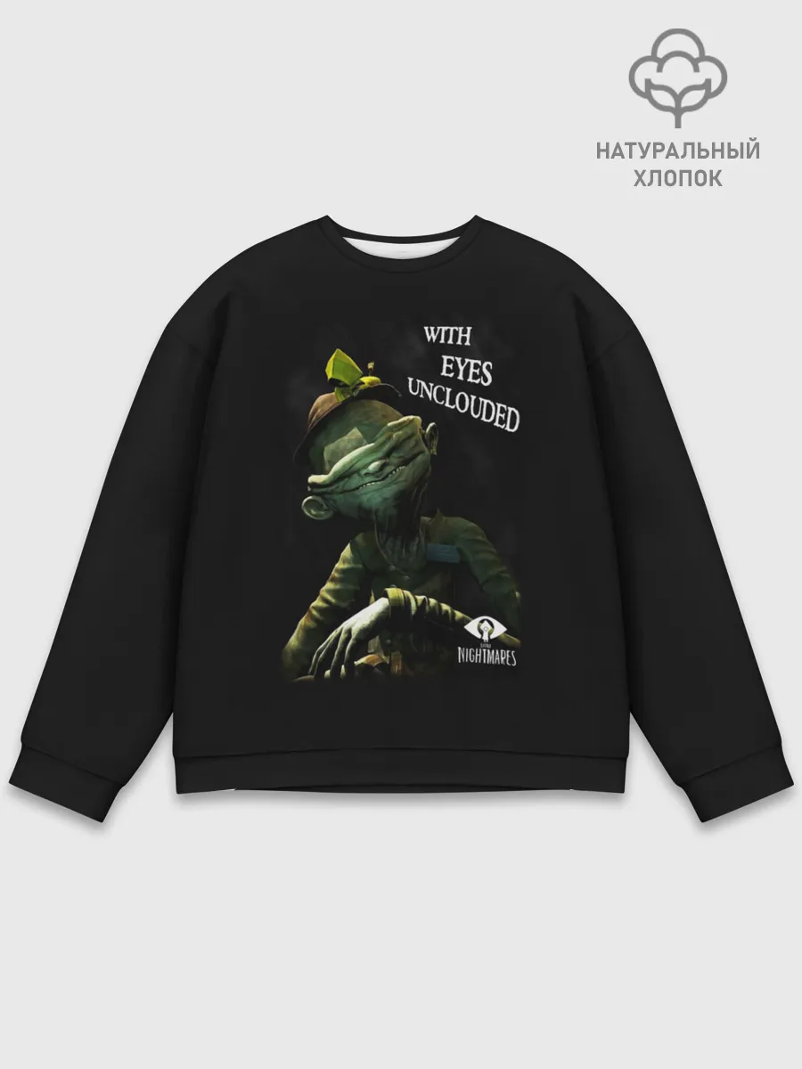 Мужской свитшот базовый / Little Nightmares длиннорукий