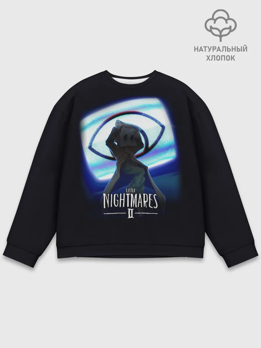 Мужской свитшот базовый / Little Nightmares 2 MONO