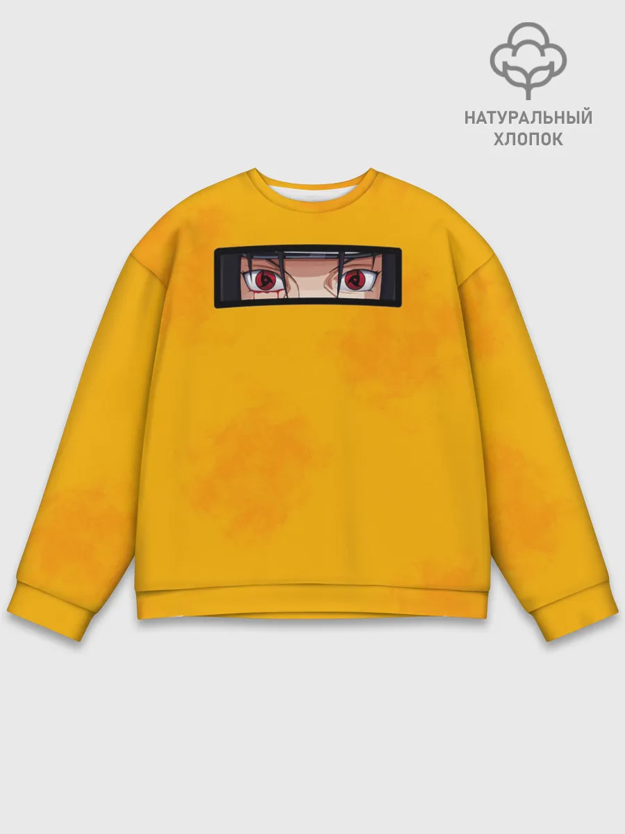 Мужской свитшот базовый / Аниме Итачи Глаза