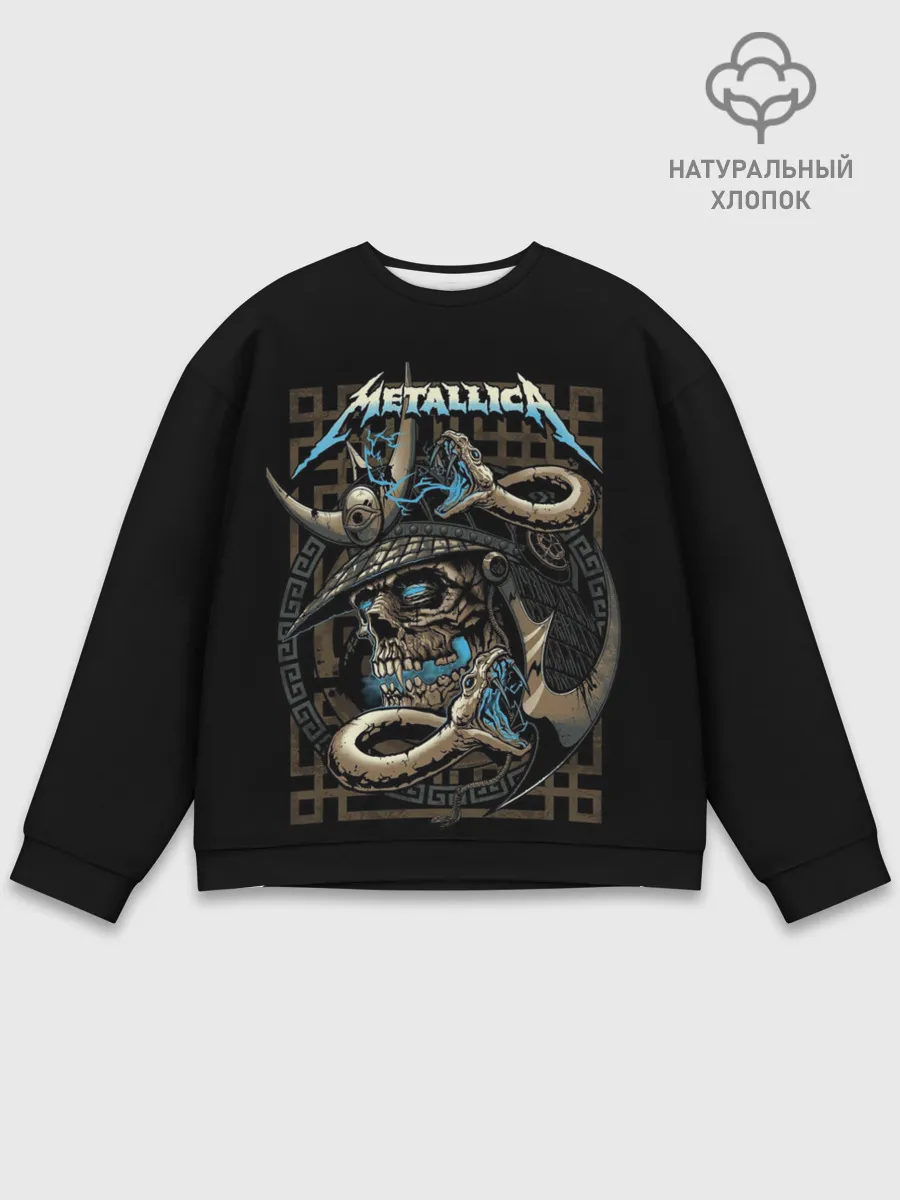 Мужской свитшот базовый / METALLICA