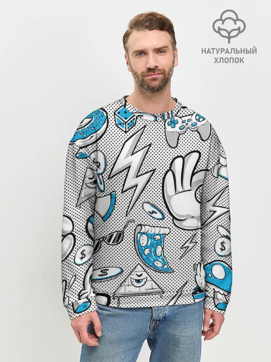 Мужской свитшот базовый / Gamer Style