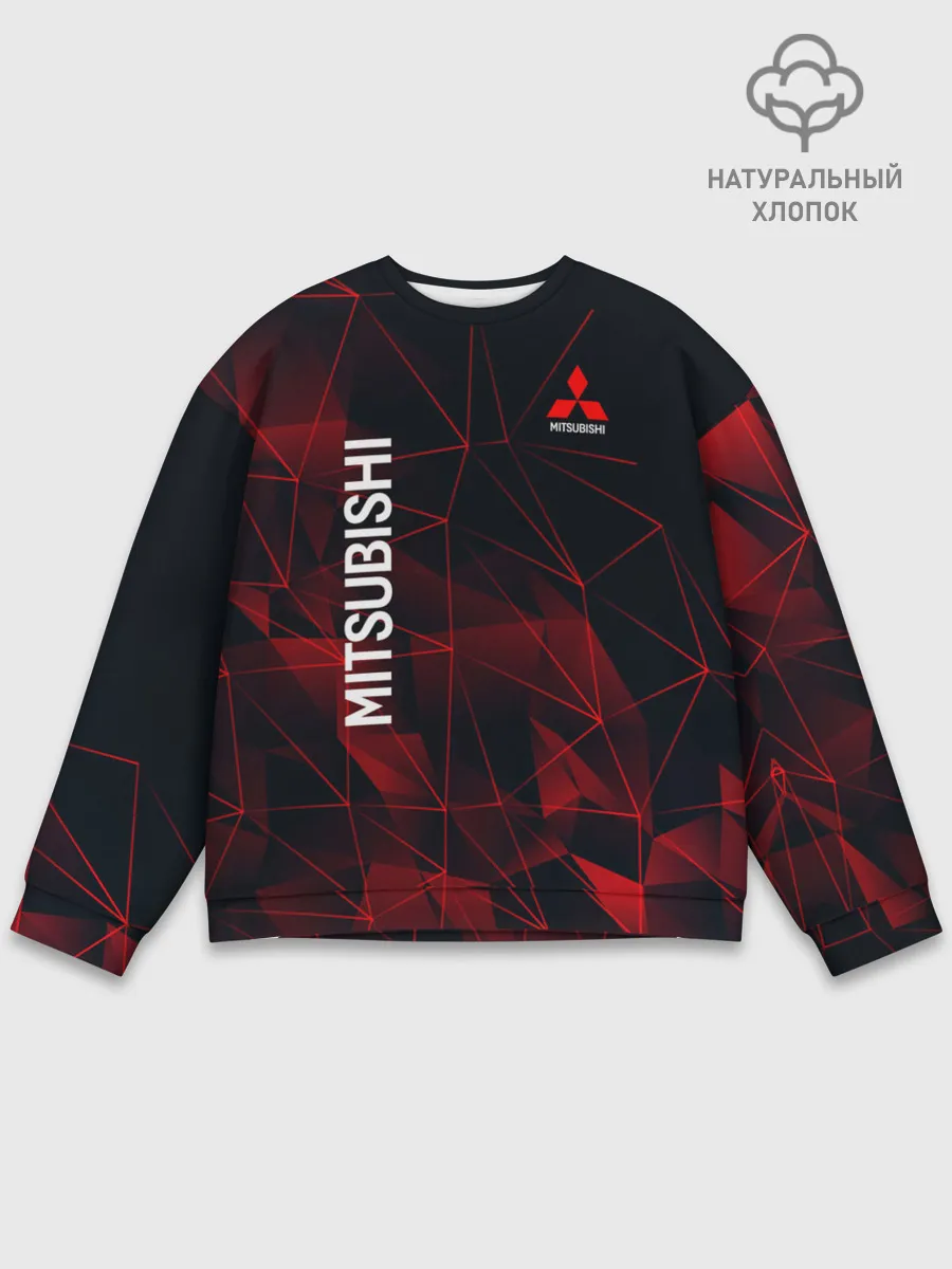 Мужской свитшот базовый / Mitsubishi