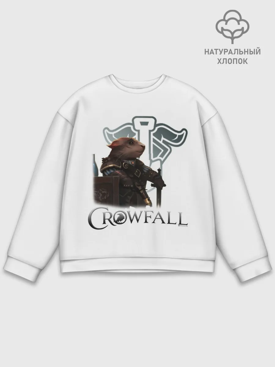 Мужской свитшот базовый / Crowfall | Duelist