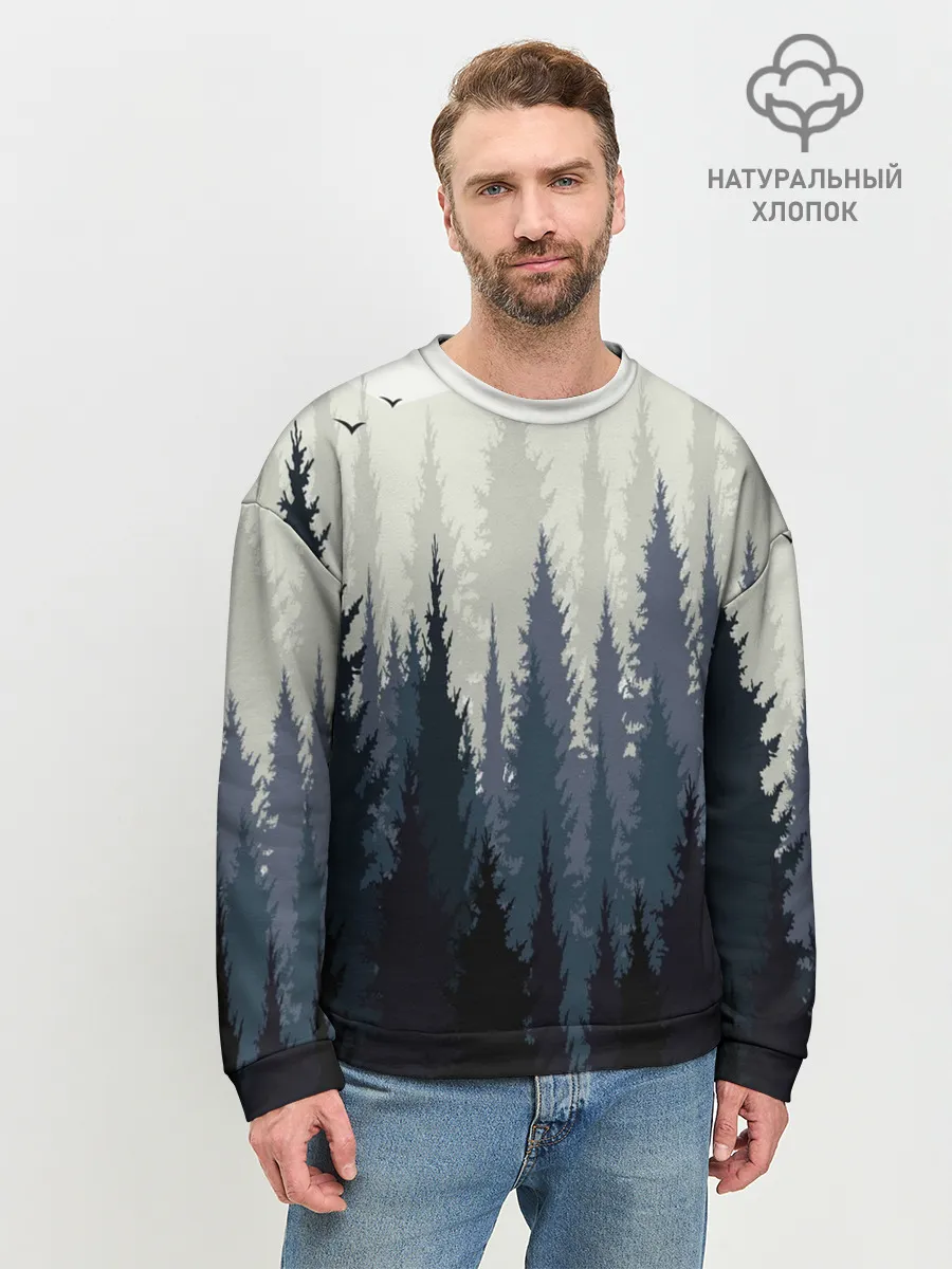 Мужской свитшот базовый / Лес