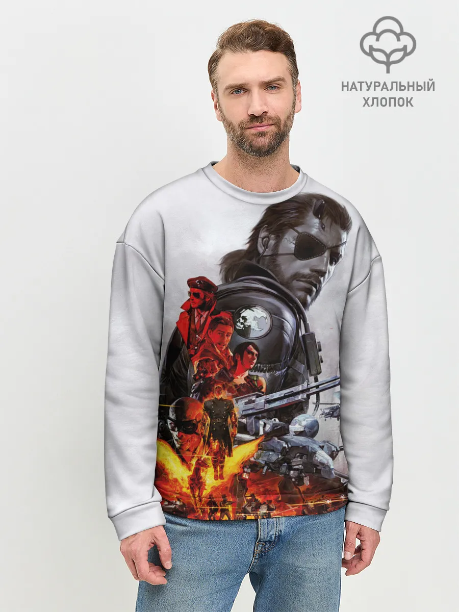 Мужской свитшот базовый / Metal Gear