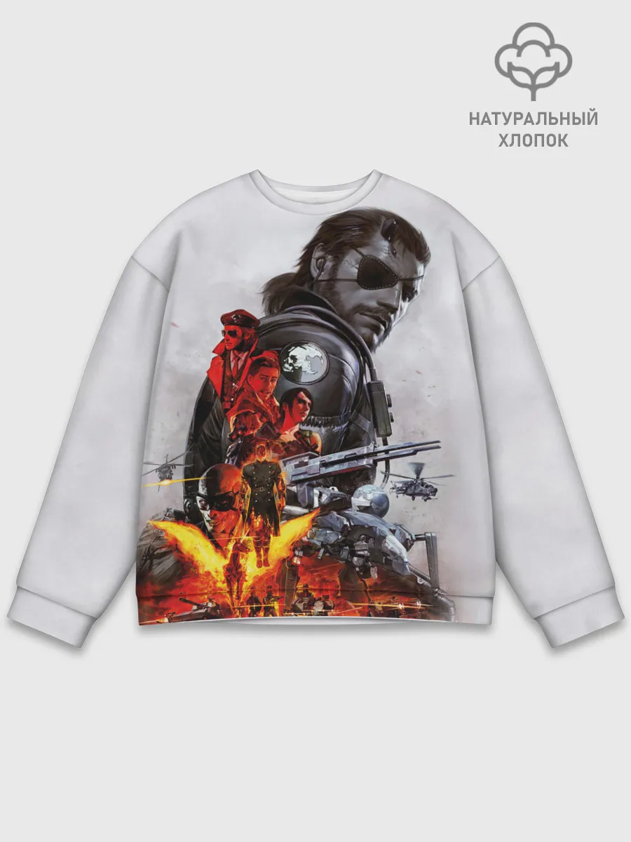 Мужской свитшот базовый / Metal Gear