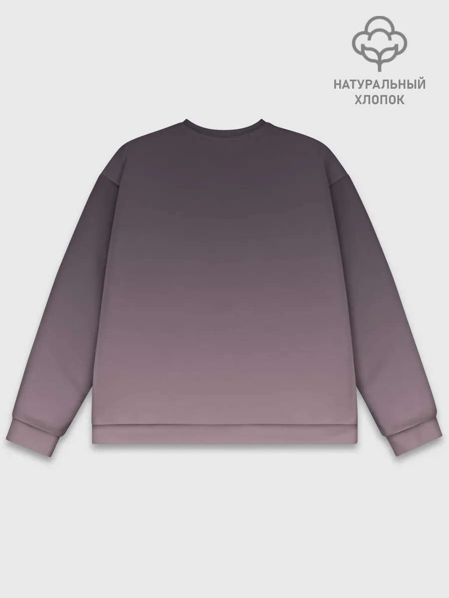 Мужской свитшот базовый / демоница волосы змеи милашка