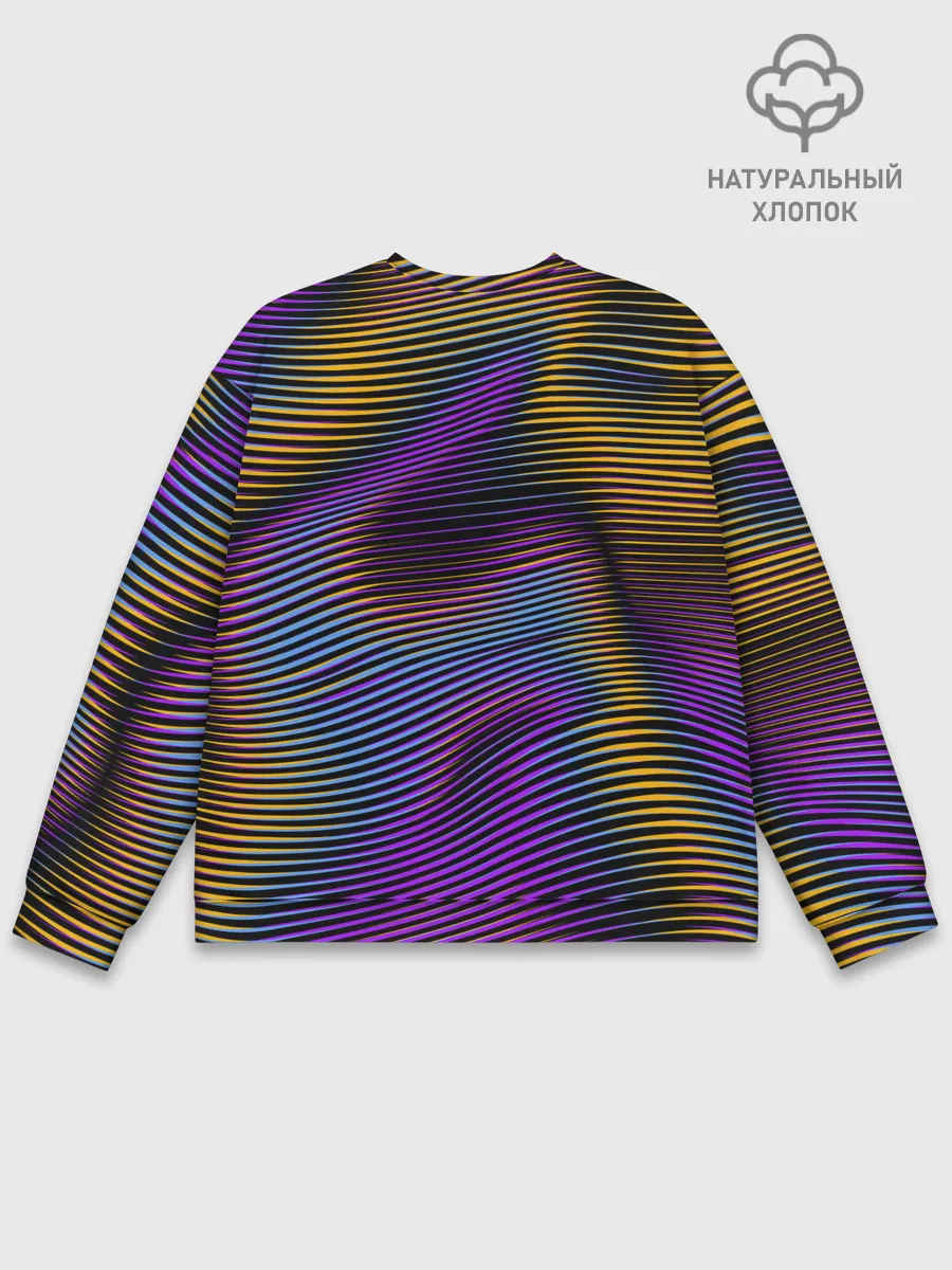 Мужской свитшот базовый / Современная абстракция