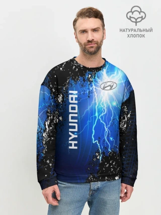 Мужской свитшот базовый / Hyundai
