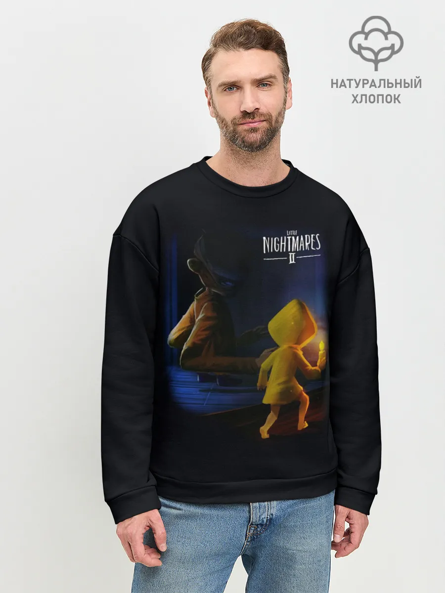 Мужской свитшот базовый / Little Nightmares длиннорукий