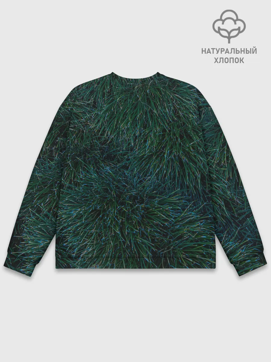 Мужской свитшот базовый / Хвойная нежность