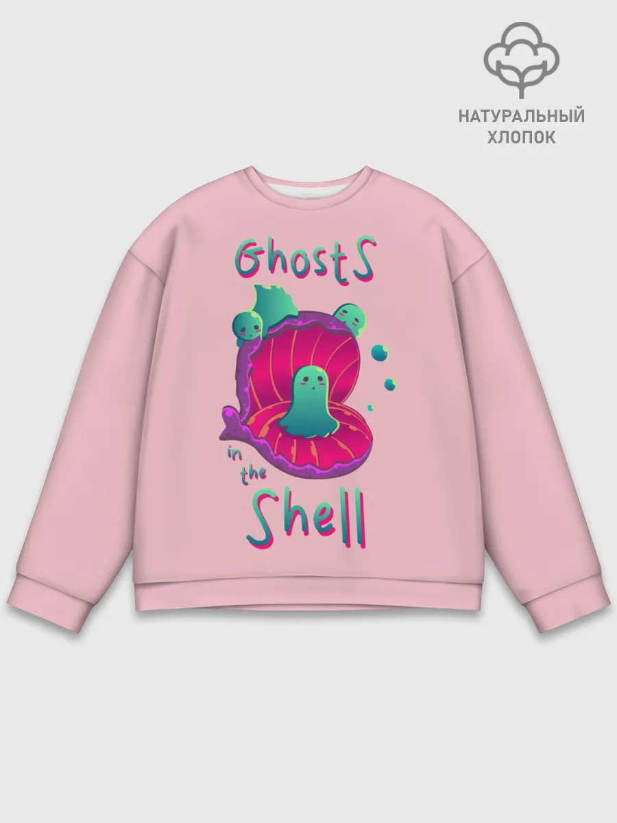 Мужской свитшот базовый / Призрак в доспехах