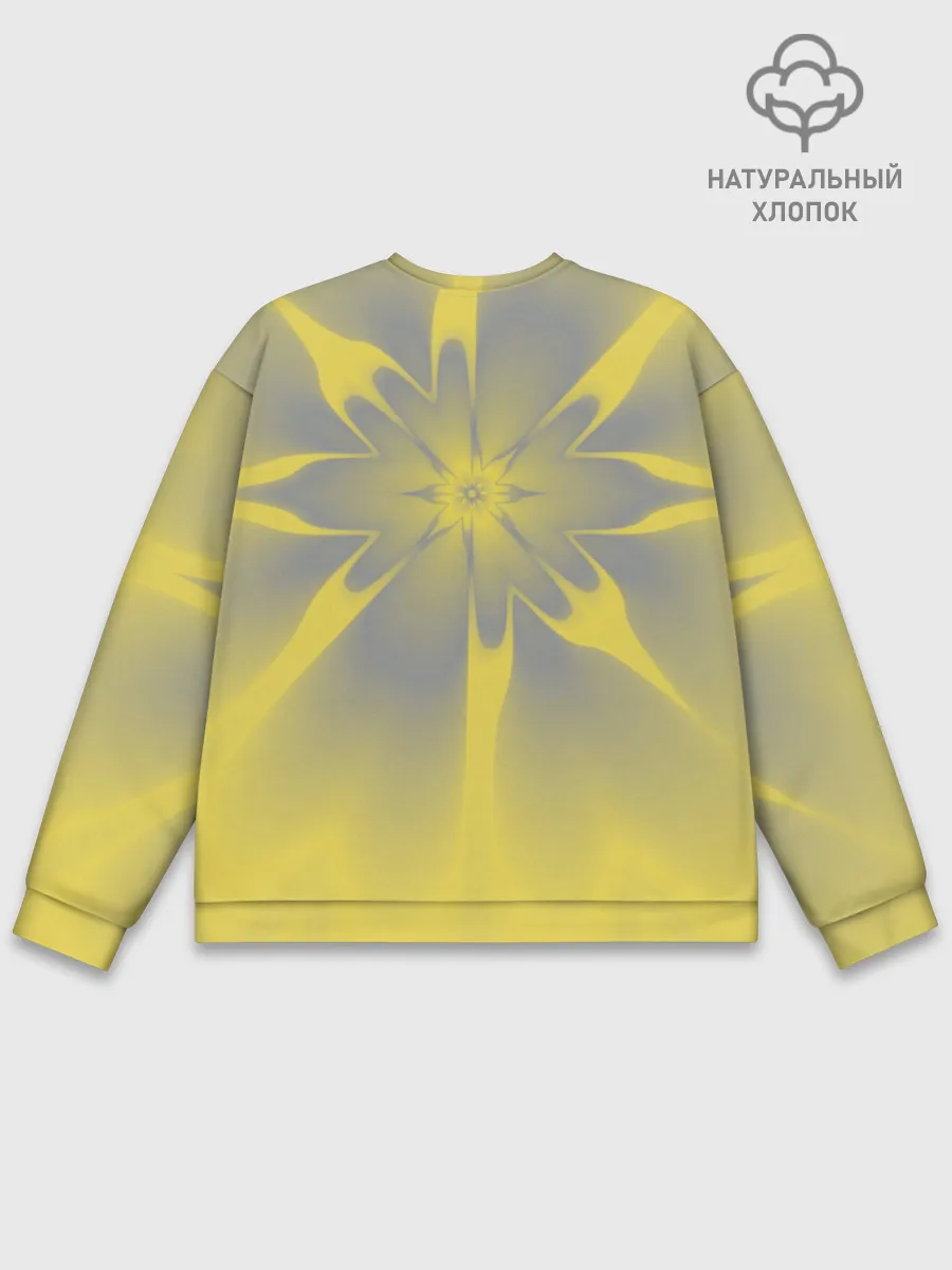 Мужской свитшот базовый / Абстракция