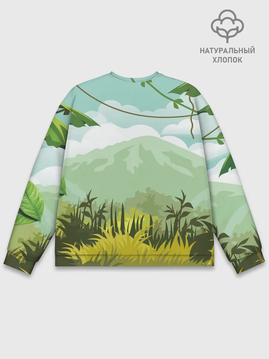 Мужской свитшот базовый / Тропики