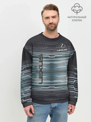 Мужской свитшот базовый / Lexus