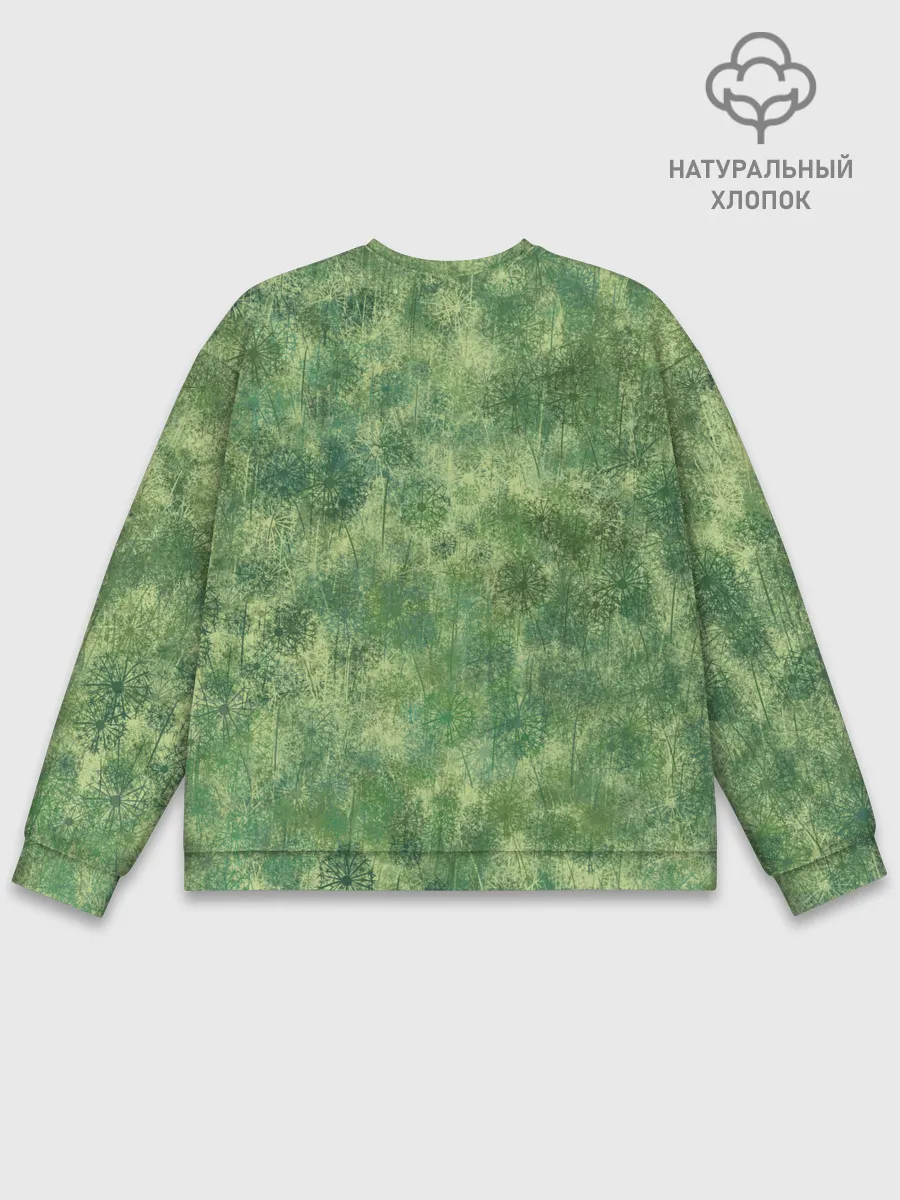 Мужской свитшот базовый / Одуванчики