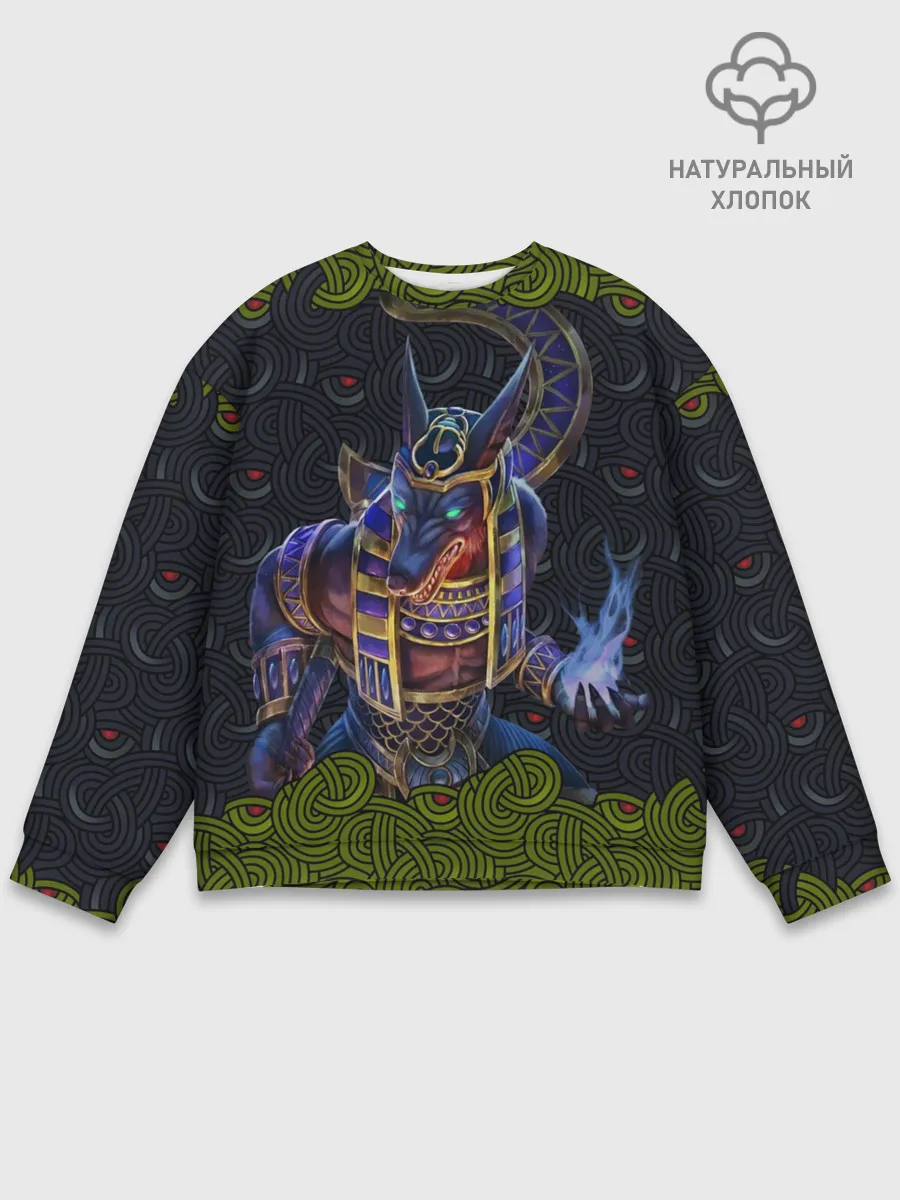 Мужской свитшот базовый / Суд Анубиса