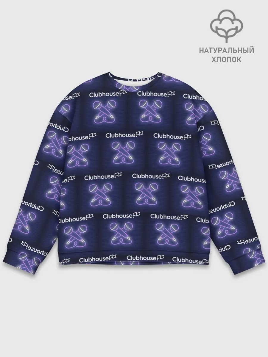 Мужской свитшот базовый / clubhouse