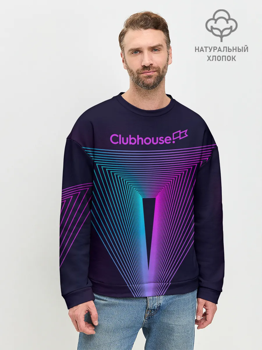 Мужской свитшот базовый / clubhouse
