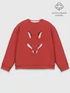 Мужской свитшот базовый / Fox minimalism