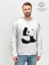 Мужской свитшот базовый / Панда минимализм