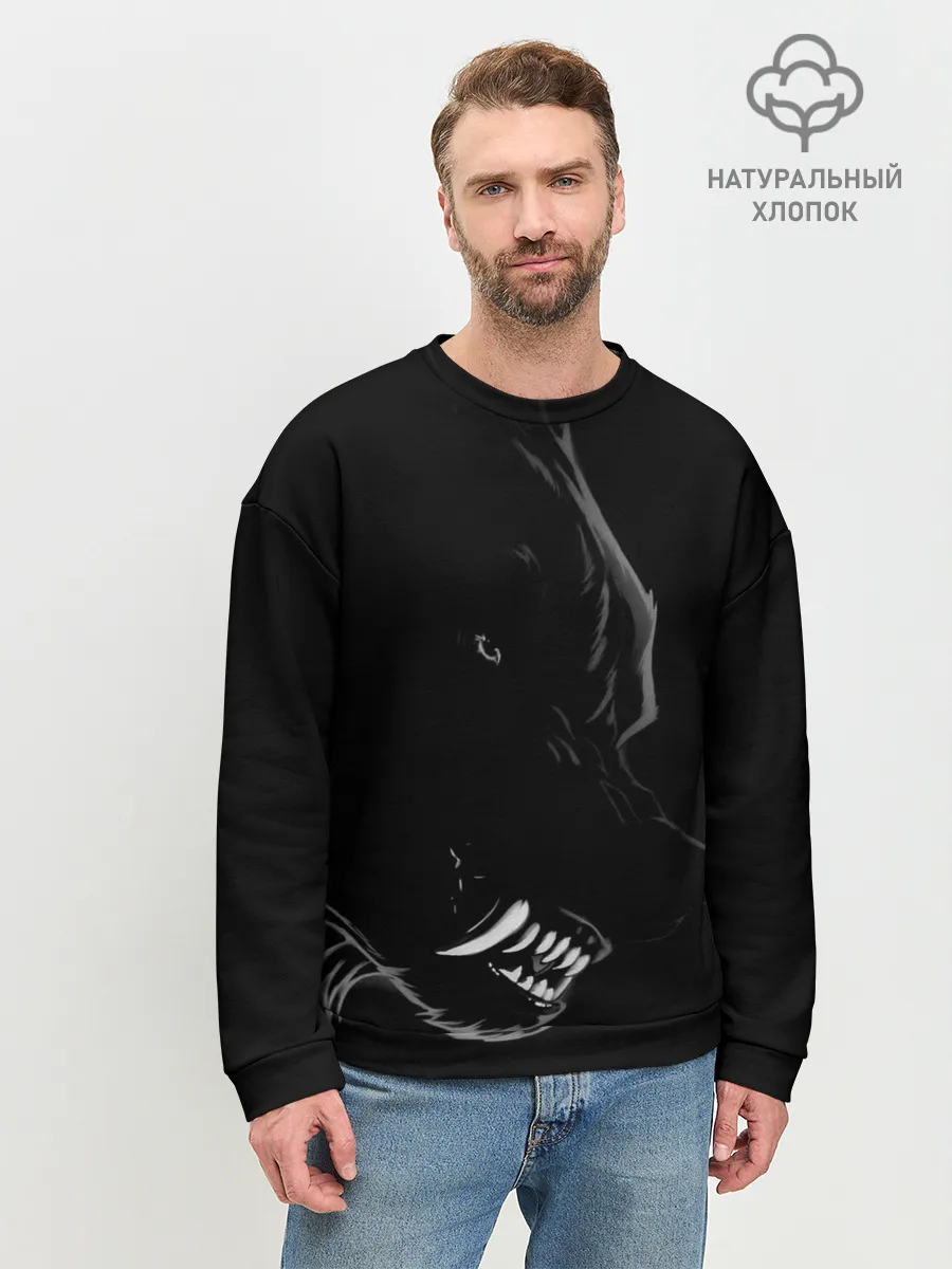 Мужской свитшот базовый / Wolf