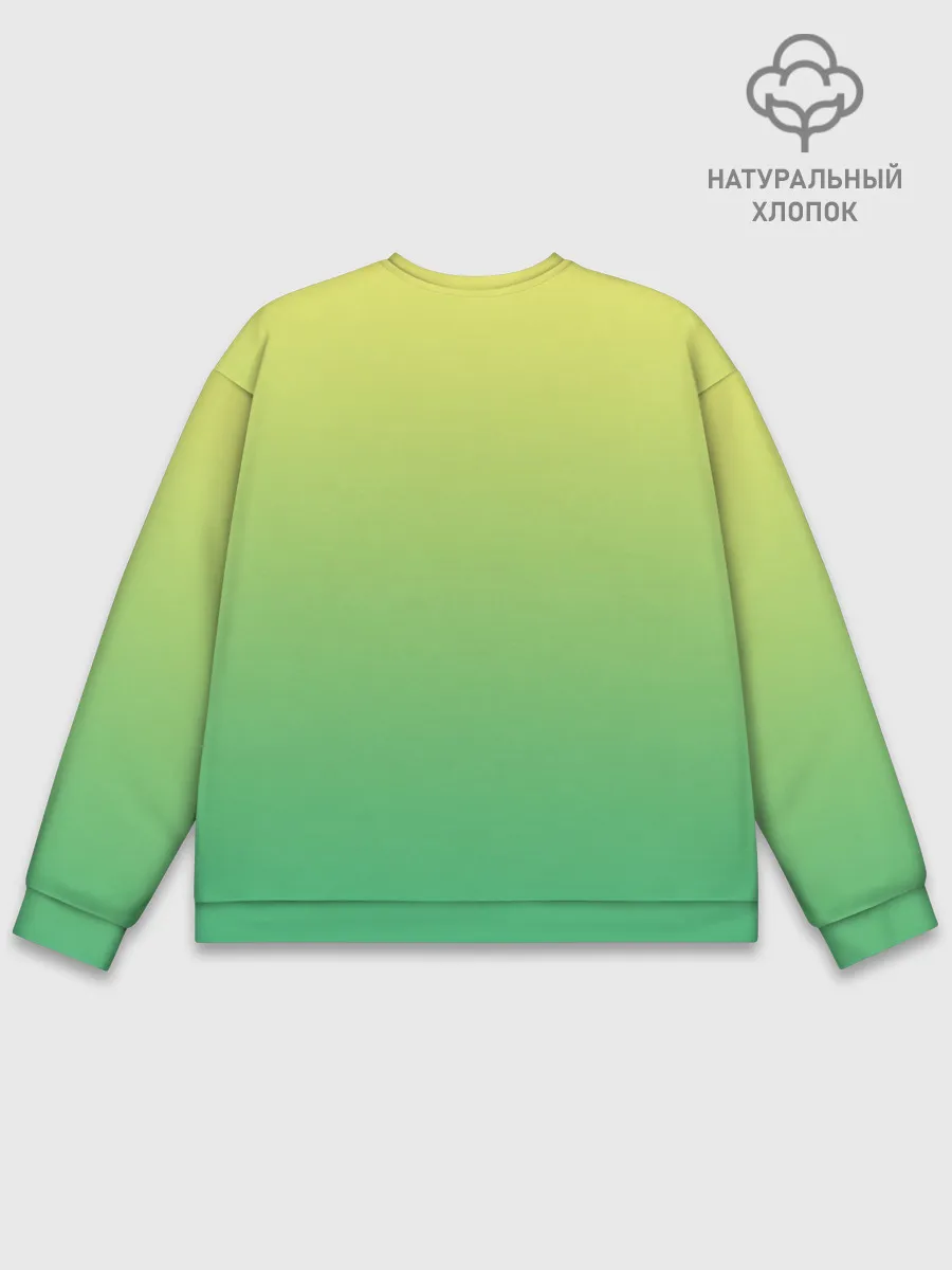 Мужской свитшот базовый / Фея клевера