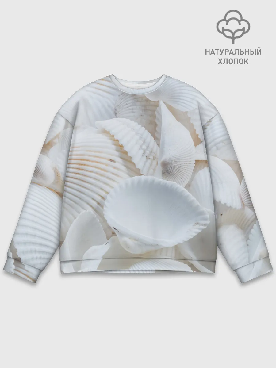 Мужской свитшот базовый / Ракушки