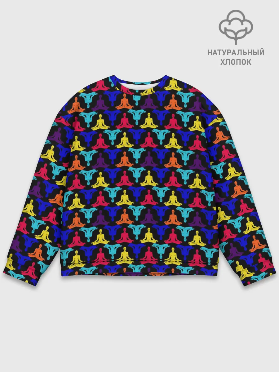 Мужской свитшот базовый / Йога
