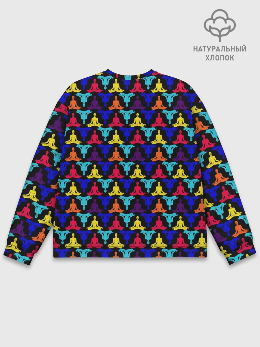 Мужской свитшот базовый / Йога