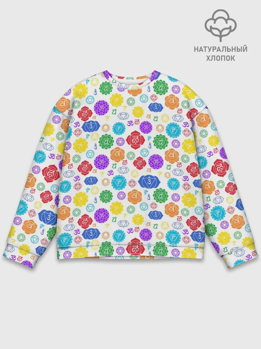 Мужской свитшот базовый / Чакры