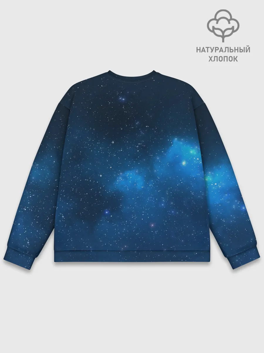 Мужской свитшот базовый / SPACE LOVE