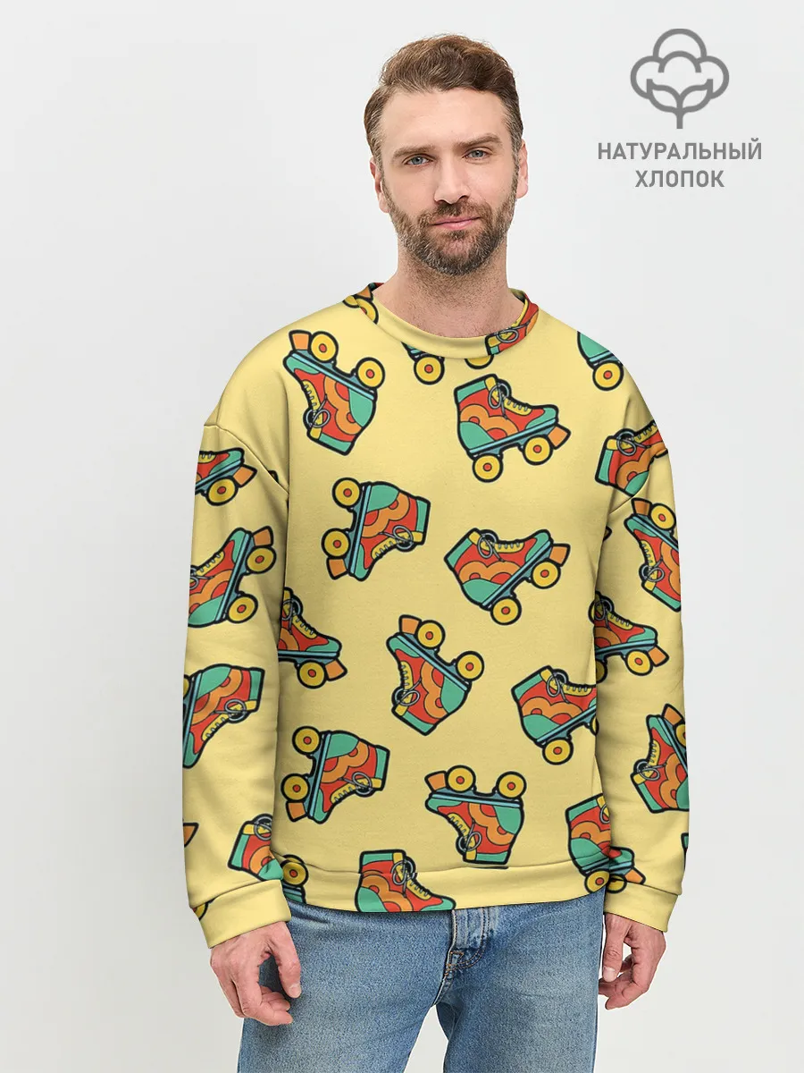 Мужской свитшот базовый / Ролики